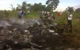 FOTOS: el desolador panorama que dejó la caída de un helicóptero en Pucallpa