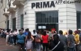 VIDEO: afiliados a AFP esperan por horas en agencias para elegir tipo de comisión
