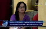 Hija del presidente regional de Tumbes cayó con mercadería de contrabando