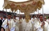 FOTOS: la fiesta del Corpus Christi en Chiclayo reunió a más de 20 mil fieles
