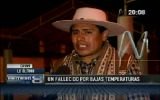 Puno: hombre de 75 años murió aplastado por el peso de la nieve
