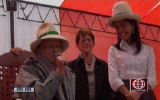 Nadine Heredia fue llamada “presidenta” esta vez en su visita a Áncash
