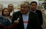 Comerciantes de Gamarra marchan hacia la PCM en protesta contra ropa china