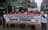 VIDEO: la marcha de los comerciantes de Gamarra a la sede de la PCM