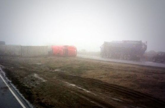 Quíntuple choque en la Panamericana Norte dejó más de diez heridos