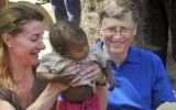 Bill Gates y su esposa Melinda son los mayores filántropos de EE.UU.