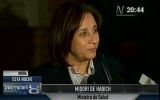 Ministra de Salud pide paciencia a médicos que marcharán hoy