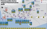 Lima 2019: mira el mapa de la ciudad con todas las sedes y deportes