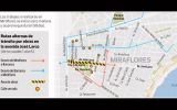 Miraflores aplicará hoy desvíos vehiculares por obras en la Av. Larco