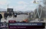 Juliaca: población no fue atendida por alcalde y acatará paro indefinido