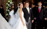 Diego Forlán se casó por la Iglesia con Paz Cardoso