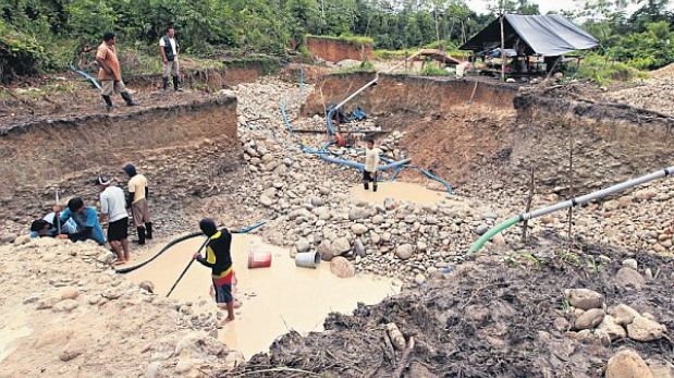 Formalización minera marcha lenta en Madre de Dios pese a la ventanilla única