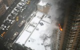 Nueva York: incendio en edificio de Manhattan dejó dos heridos de gravedad