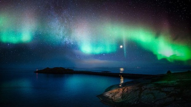 La tranquilidad del paisaje noruego es el lugar perfecto para capturar las mejores imágenes de las auroras boreales. (Foto: Andrés Nieto Porras / Flickr bajo licencia Creative Commons)