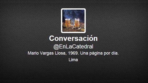 “Conversación en la Catedral” se narra a diario vía Twitter