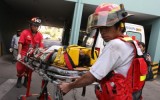 Ambulancias de bomberos fueron retenidas en el Hospital Loayza