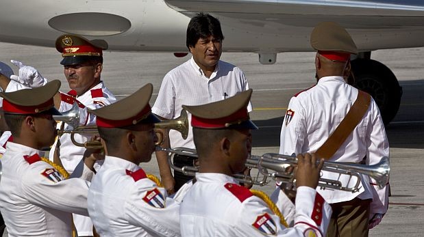Morales expresó el