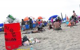 ¿Cuántas toneladas de basura se recogen de las playas?