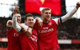 Arsenal ganó 4-1 a Sunderland y es segundo de la Premier League