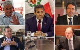 Ollanta Humala y sus cuatro jefes de Gabinete Ministerial