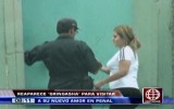 'Gringasha' visita a cabecilla de banda criminal en Lurigancho