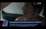 Muerte del decano: policía busca a extorsionador que lo conocía