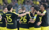 Dortmund: cinco toques y colgó al arquero desde fuera el área