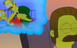 "Los Simpson": Ned Flanders se despidió de Edna Krapabbel