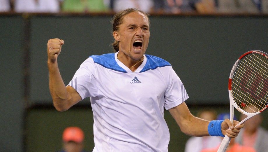 Nadal y su derrota en Indian Wells ante Dolgopolov en imágenes