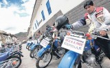 Cusco compró 30 motocicletas para vigilar parques arqueológicos