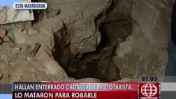 Joven de 17 años mató y enterró a un mototaxista en SJL