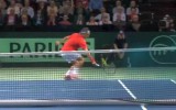 Roger Federer y una clase maestra de cómo golpear la pelota