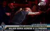 Mujer ebria atacó a periodistas tras sufrir accidente en Comas