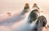 Esta es la montaña que China utiliza para recoger aire fresco