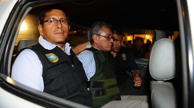 Alfredo Crespo, líder del Movadef, fue detenido por la Dircote