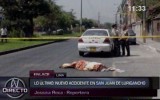 Otra tragedia: hombre de 77 años murió atropellado en SJL