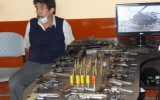 Policía incautó armamento de guerra en Bambamarca
