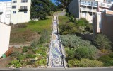 Estas atractivas escaleras resaltan en medio de San Francisco
