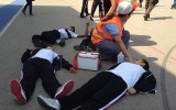 Escolares participan en primer simulacro de sismo en colegios