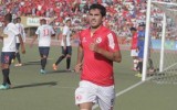 Pacheco marcó este gol y se convirtió en el goleador del Torneo