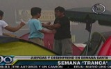 Los estragos que dejó el alcohol en las playas por Semana Santa