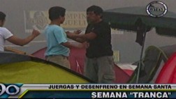 Los estragos que dejó el alcohol en las playas por Semana Santa