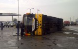 Accidente en Trujillo: vuelco de bus deja 32 personas heridas