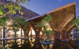 Estilo oriental: Mira este café construido con bambú en Vietnam