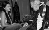 Hija de Chávez sostiene un encuentro "mágico" con Fidel Castro