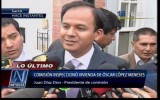 Yohny Lescano podría ser retirado de la Comisión López Meneses