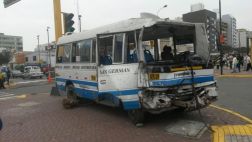 Cuádruple choque en la avenida Arequipa dejó siete heridos