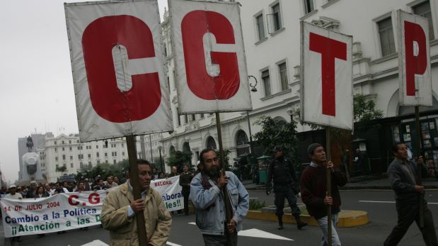 CGTP marchará este miércoles en rechazo a Ley Servir