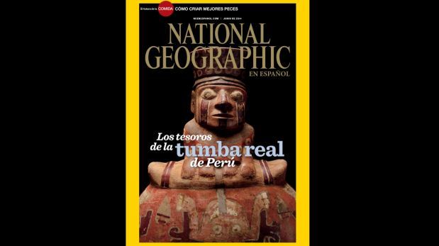 “National Geographic” difunde los tesoros de tumba preínca
