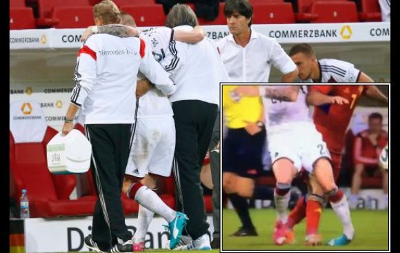 Brasil 2014: Reus se torció el tobillo y preocupa en Alemania